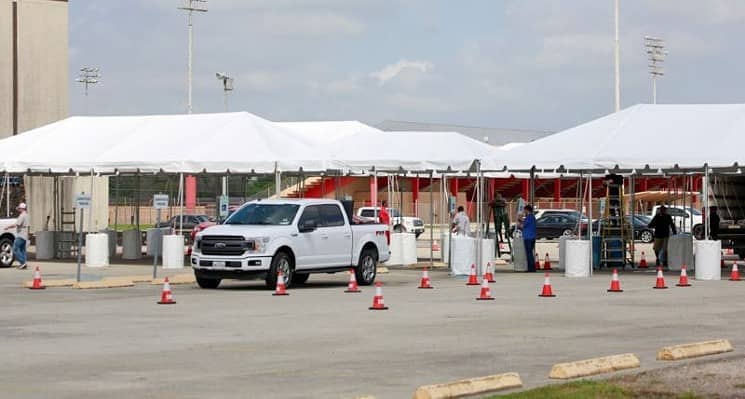 Harris Co Test Site Butler Stadium