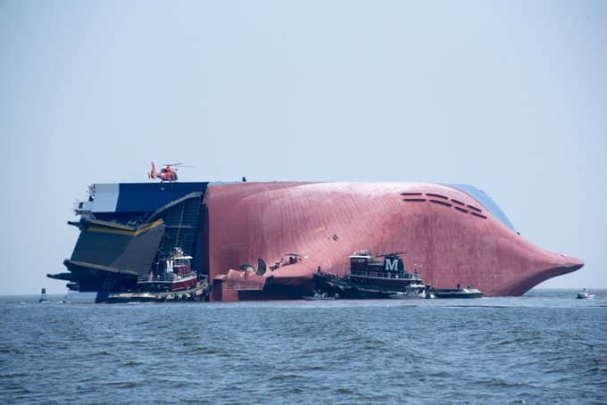 MV Golden Ray