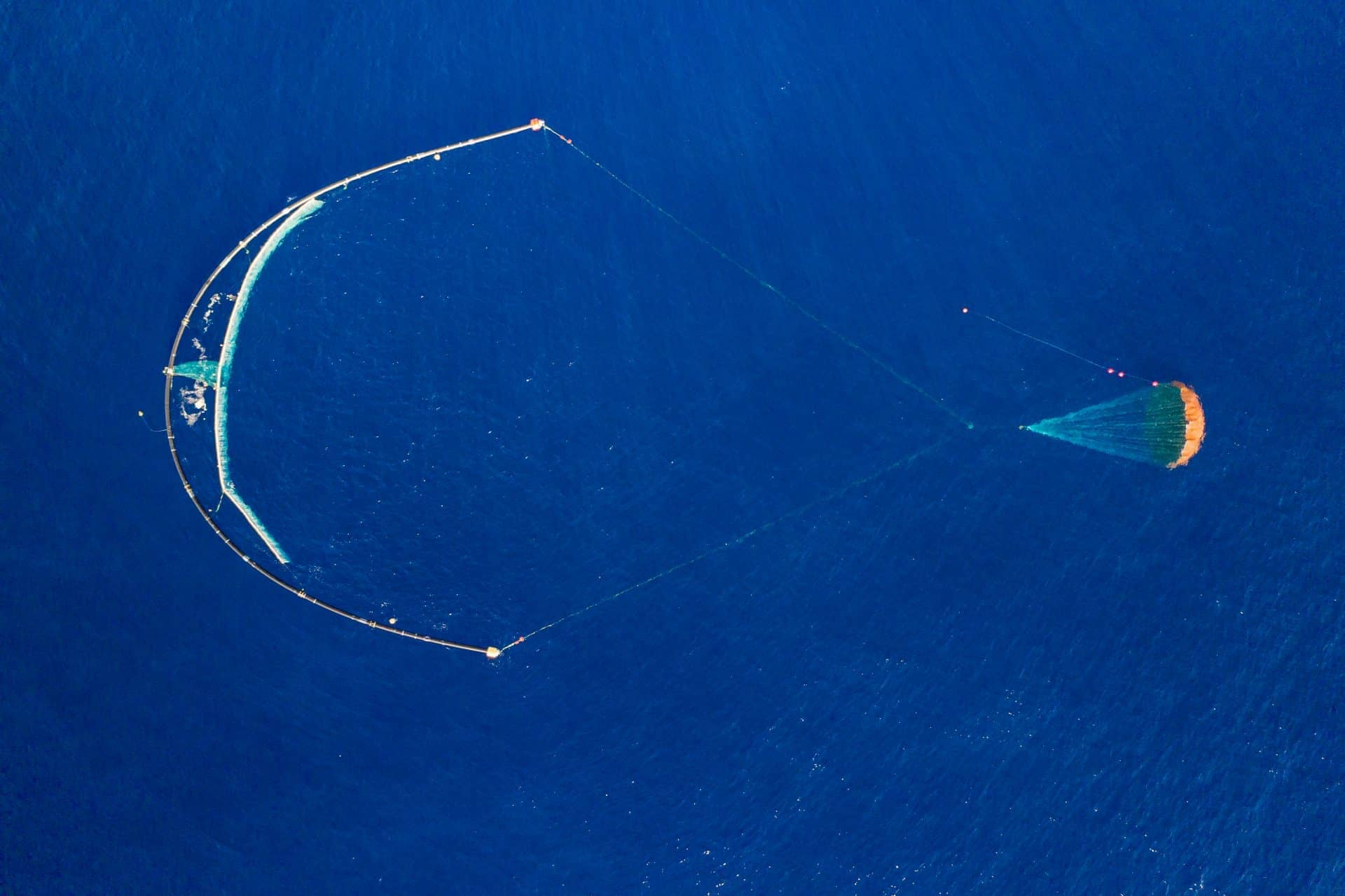 The Ocean Cleanup 001B a