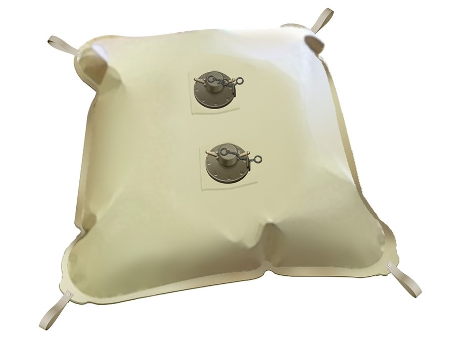 Pillow bladder tank