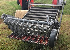 cranberry dry harvester