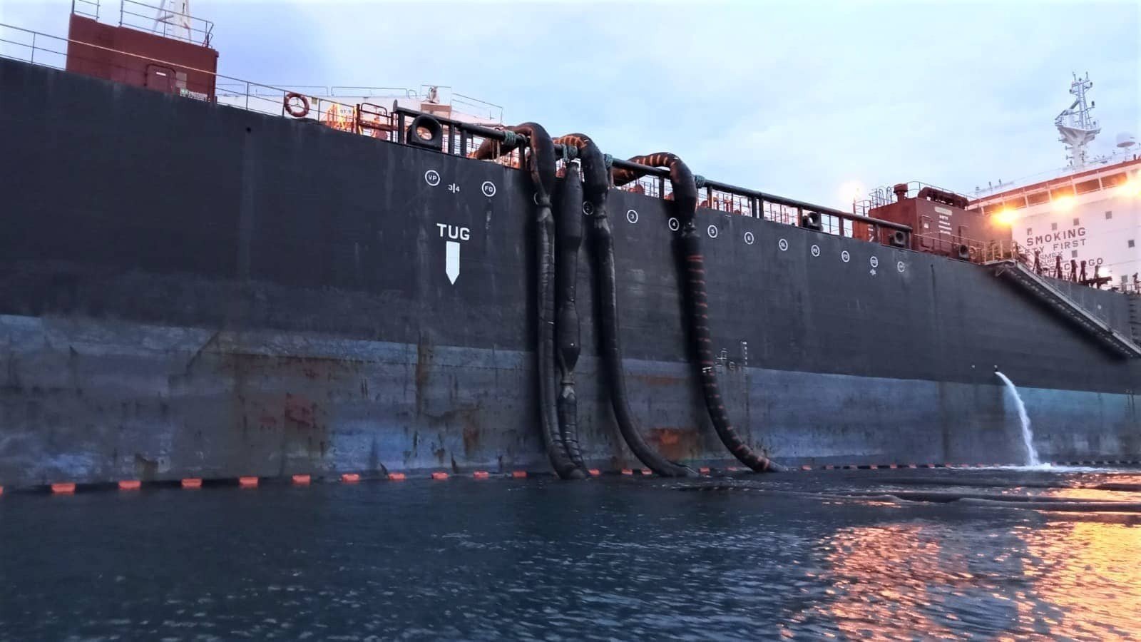 tbc permanent containment boom deplyed in mexico tbc permanent containment boom deplyed in mexico