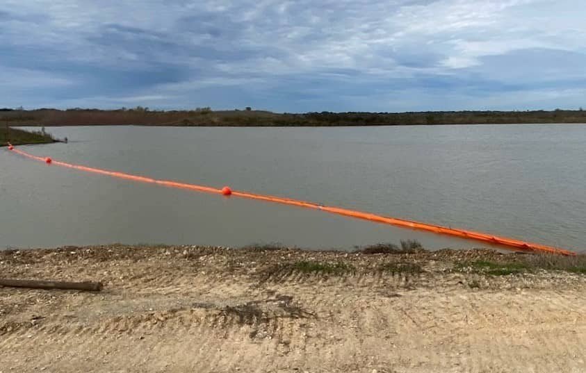 texas boom 7 ft turbidity curtain   discharge control   jan022   texas boom 7 ft turbidity curtain   discharge control   jan022